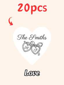 10/20/40/60/90/120/150/300pcs Personalized Cardboard Coasters Minimalist Line Art Custom Name & Date Drink Coasters Square/Round/Heart Shape Suitable For Wedding Reception, Bridal Shower, Birthday Dinner, Christmas Party Table Decor Favors - Multicolor 4 - View 28