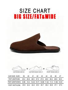 2026 Plus Size Men's Plush Slippers, New Autumn/Winter Slouchy Slip-On Indoor House Shoes, Comfortable And Cozy - Brown - View 2