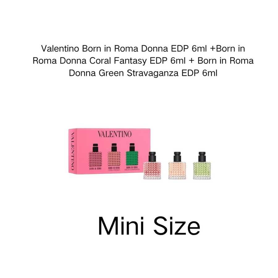 Valentino - Perfume Mini Gift Set For Women: Born In Roma Donna Trio Discovery Set - Multi Scents - View 1
