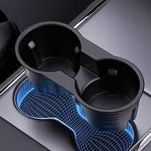 Car Cup Holder Insert Y/3 Vehicle Storage Organizer Center Console Plug-In Car Cup Holder Accessory Dashboard Organizer - A - View 16