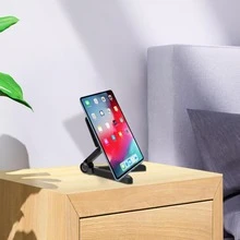 1 cái giá đỡ máy tính bảng gấp gọn đa năng điều chỉnh được, tương thích với mọi điện thoại thông minh/máy đọc sách, giá đỡ để bàn di động phổ biến, giá đỡ nhỏ gọn đa năng cho học tập, gọi video, chơi game, làm việc văn phòng, du lịch - giá đỡ điện thoại/máy tính bảng - A - Xem 6