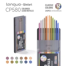 1pc Qimiart Colored Pencil Set, 3.8mm Thick Core, Multi-Color, Professional Hand Drawing Coloring Pencils, Student Art Painting Coloring Doodle Pencils, Student Drawing Stationery Gift - Colored Pencils - View 17