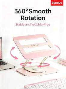 Lenovo W6 Pro Laptop Stand Foldable Portable Notebook Holder Efficient Cooling 360° Rotating Adjustable Desktop Riser Laptop Cooling Stand - View 4