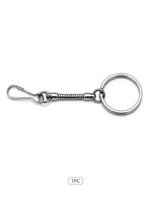 10/7/1pc DIY Screw Man Keychain, Pendant, Creative Metal Nut Assembly Toy, Mechanical Style Bag Charm, Car Keychain, Toolbox Decoration And Desktop Ornament, Fun Gift For Men And Repair Tool Enthusiasts - A - View 12