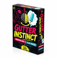 Gutter Instinct Adult Party Card Game Suggestive Clues Clean Answers Fast Funny Guessing Game For Couples Friends Game Night Parties And Gatherings Easy To Learn Quick Rounds Hilarious Conversation Starter Gift For Adults And Couples - Black - View 7
