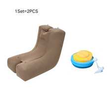 Portable L-Shaped Inflatable Outdoor Rocking Chair Sofa, PVC Flocked Fabric Ultra-Light Inflatable Lounge Chair, Camping Beach Pool Yard Travel Leisure Sofa, Halloween Christmas Gift - Rocking Sofa - View 12