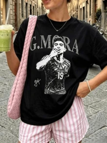 Women T-Shirts - Black - View 2