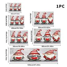 1pc Dish Drying Mat, Coffee Machine Mat, Valentine's Day Red Striped Gnome Cute Pattern, Suitable For Kitchen Countertop Cup And Plate Drying, Fun Dish Drying Mat For Holiday And Daily Use, Multi-Purpose Drying Mat, Home Gift, Tabletop Decor - XYLSD-1095 - View 17