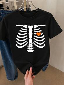 Women T-Shirts - Black - View 1