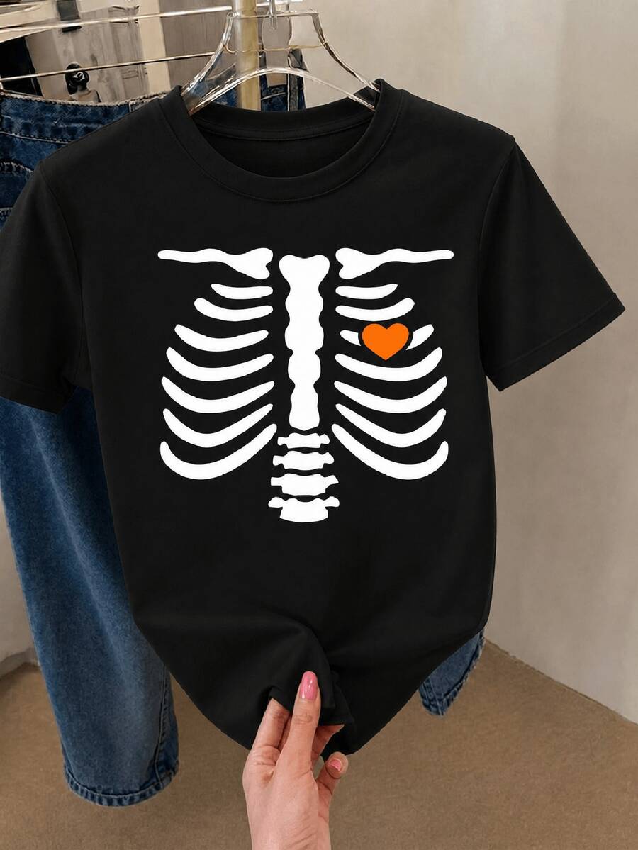 Women T-Shirts - Black - View 1