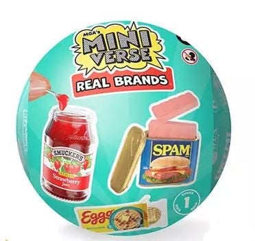 MGA Entertainment MGA Miniverse Make It Mini Series 3 Mini Collectibles, Mystery Blind Box Packaging, DIY Handmade Resin Figurines, Kitchen Realistic Food, Creative And Novel, Non-Edible, Collector Grade (Random)