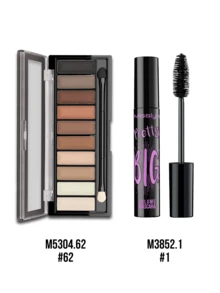 MISSLYN 2Pcs EYE MAKEUP SET, Waterproof, Smudge-Proof, Long-Lasting, High-Pigment, Lengthening, Volumizing,Smooth Texture Ideal For Girl & Women, Daily Makeup, For Back To School - #Set 1 - View 9