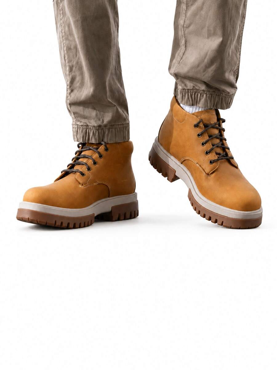Timberland New Men's Outdoor Hiking Wear-Resistant Waterproof Non-Slip Thick Sole Work Boots