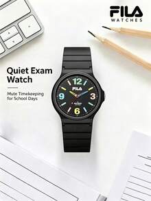 FILA Student Quartz Watch For Women FLS38‑6915‑001 Silent Watch For Exam Hall Simple Digital Display Waterproof Watch - one-size - View 2