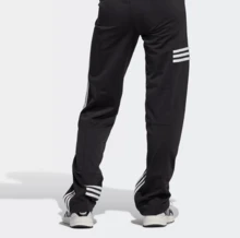 Adidas 修身亞洲版女款運動連身褲，附肩帶直筒長褲，春夏款 IC2373 - 黑色 - 查看 8