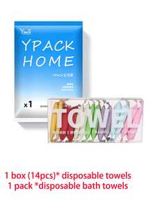 Travel Compressed Towels Portable Mini Compressed Towel For Airplane Outing Summer Beach Holiday Bathroom Travel Back To School Essentials Accessories - Multicolor - View 14