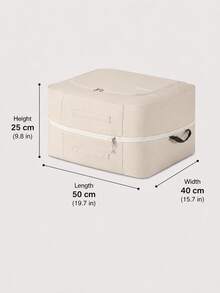 Clothing Storage Bag Set, Large Capacity Compression Storage Boxes, Suitable For Down Jackets, Clothes, Bedding And Bed Linens, Foldable Luggage Packing Cubes, With Zipper Handles, Travel Essentials, Closet Storage, Home Storage, Vacation Packing Set - Multicolor - View 17