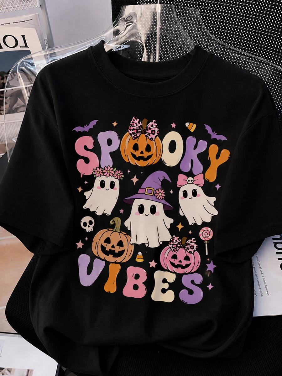 Women T-Shirts - Black - View 1