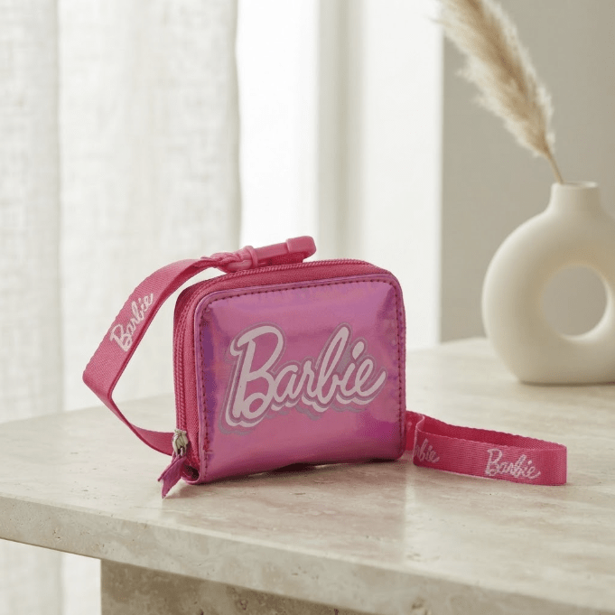 CERDÁ LIFE'S LITTLE MOMENTS Iridescent Barbie Coin Purse, Compact Barbie Design Wallet, Kids' Accessory For Girls, Ideal For Daily Use