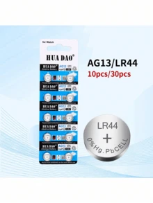 AG3 AG13 LR44 LR41 Alkaline Batteries, 1.5V Round Button Cell High Capacity Batteries, Suitable For Watch Batteries, Remote Controls, Computers, String Lights, Colored Lights, Flashlights - Multicolor - View 4