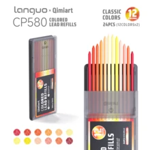 1pc Qimiart Colored Pencil Set, 3.8mm Thick Core, Multi-Color, Professional Hand Drawing Coloring Pencils, Student Art Painting Coloring Doodle Pencils, Student Drawing Stationery Gift - Colored Pencils - View 12
