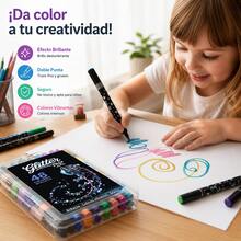 Kids Coloring Pens & Markers - 48 Colors - View 6