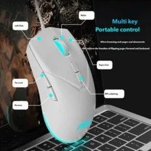 AOC Gaming Keyboard And Mouse RGB Backlit Lightweight 68-Key Wired Keyboard/Mouse (Sold Separately, Not A Set) Gaming/Office Computer Keyboard - View 8