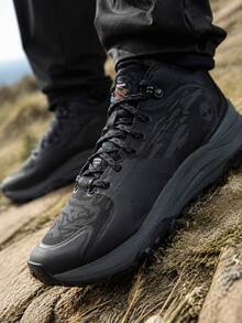 Timberland Men's Outdoor Shoes MOTION ACCESS MID LACE UP HIKI, FQ Minimalist Comfortable Casual Shoes For Daily Exercise And Sports, A6DBDEVC - Black - View 1