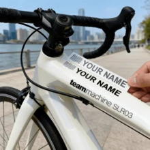 Universal Bicycle Decorative Stickers, Multiple DIY Customization Options, High-Quality PVC Material, Durable, Wear-Resistant, Sun-Proof, Firm Adhesion, Suitable For Holiday Gifts And Party Favors - Multicolor - View 4