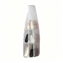 1pc Hanging Bag Organizer With Transparent Pockets, Closet Storage, Suitable For Handbags, Bags, Clothes, Pants, Shoes, Skirts, Bedroom Decor - B - View 9