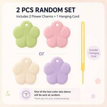 2pcs Flower & Shell Shaped Erasers, Cute Ultra-Light Portable Anti-Loss Design With Lanyard, Precise Smooth Erasing, Wear-Resistant, No Dust, Suitable For Study, Office, Planner And Daily Use - Multi-color - View 10