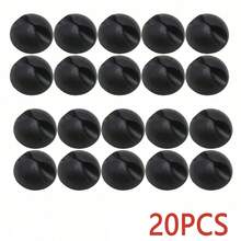 Cable Organizer And Cable Clips - Adhesive Cable Holders, Suitable For Desk, Nightstand, Car, Wall - For Chargers, For Home Office, Phone, Computer, Tablet Cable Management (No Drilling Required) - A - View 13