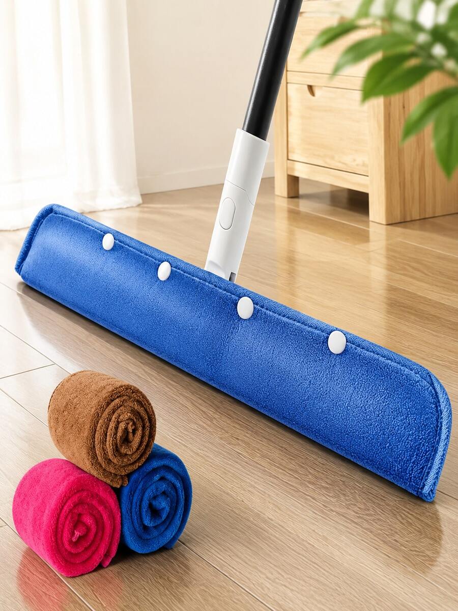 2pcs Upgraded Thickened Microfiber Mop Pads, Coral Fiber High ...