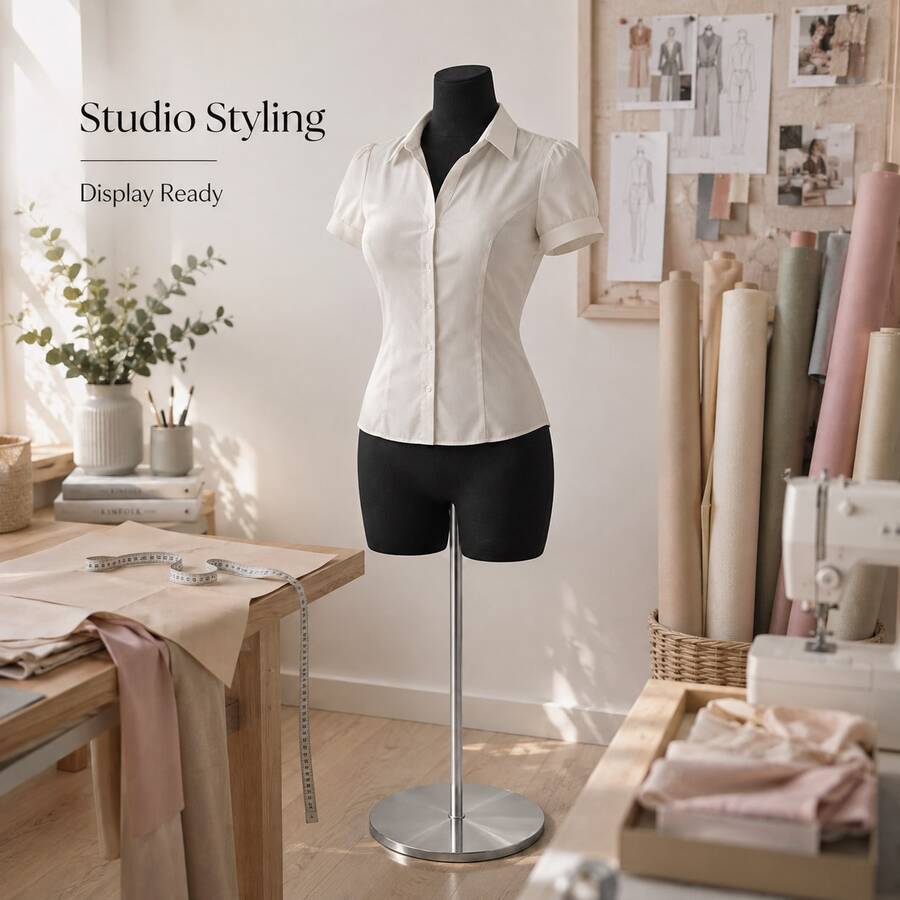 Male And Female Body Display Mannequin, 60cm 80cm 90cm Apparel Model - 80cm Women's (without Stand) - View 1