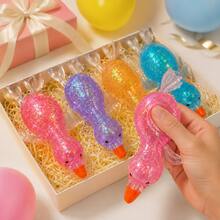 Shiny Crystal Duck Slow Rebound Stress Relief Puzzle Toy, Suitable For All Ages, Office Desk Decor, Birthday, Halloween, Easter Party Gift, Random Style - Multicolor - View 10