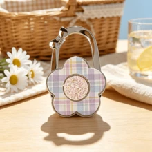 Small Flower Sunflower Detachable Foldable Non-Adhesive Movable Bag Hook Hanger Holder Wall Mount Storage Organizer Portable Travel Accessories Fashion Decor - Multicolor - View 3