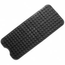 1PC Extra Long Non-Slip Bathtub Mat With Drain Holes And Suction Cups, Soft Feel, Machine Washable, Bathroom Shower Mat - For Home, Hotel, And Travel - Multi-Color Options - Multicolor - View 14