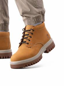 Timberland New Men's Outdoor Hiking Wear-Resistant Waterproof Non-Slip Thick Sole Work Boots - Brown - View 3