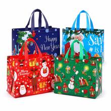 8pcs Extra Large Christmas Gift Bags, Reusable Holiday Gift Packaging Solution, Christmas Gift Bags, Christmas Gift Tags, New Year Gift Bags, Gift Wrapping, Gift Box Bags, Christmas Valentine's Day - Multicolor - View 8