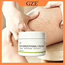 Krim Penghilang Stretch Mark GZE, Krim Penghalus Kulit, Memudarkan Stretch Mark dan Bekas Pertumbuhan Pasca Melahirkan, Diperkaya dengan Shea Butter - Putih - View 3