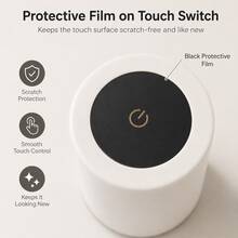 LED Touch Night Light, USB Rechargeable, Touch Switch - 3 Color/Brightness, Waterproof Bathroom Lamp, 360° Full Illumination, Polished Metal Base, Suitable For Various Room Types - Modern Creative Night Light - Desk Lamp - View 11