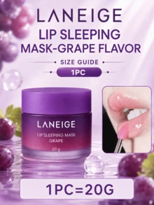 Laneige 蘭芝保濕修護睡眠唇膜葡萄味，正裝20g，滋養乾燥/皲裂的唇部，夜間修護，適合敏感/受損唇部肌膚 - 葡萄味唇膜 - 查看 11