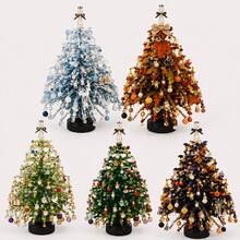 1pc DIY Beaded Christmas Tree Kit, Handmade Mini Desktop Christmas Bead Art, Create Your Own Sparkling Holiday Decor, 3D Crystal Bead Christmas Tree Making Set, Holiday Desktop Decoration - Multiple Styles - View 7