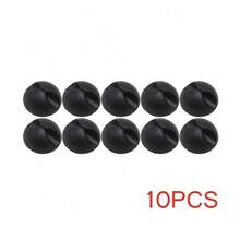 Cable Organizer And Cable Clips - Adhesive Cable Holders, Suitable For Desk, Nightstand, Car, Wall - For Chargers, For Home Office, Phone, Computer, Tablet Cable Management (No Drilling Required) - A - View 12