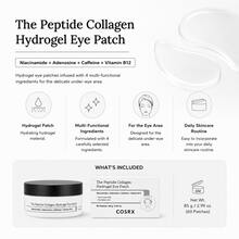 COSRX The Peptide Collagen Hydrogel Eye Patch 60 Patches - Clear - View 2