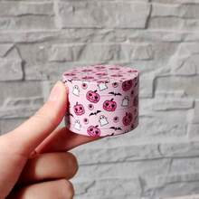 Premium Zinc Alloy Grinder - 50mm UV Printed Girly Cute Halloween Pattern, Efficient Spice Grinder, Vanilla Crusher, Suitable For Daily Use, Exquisite Gift For Men And Women, Christmas Gift Choice, Best Gift Option - View 6