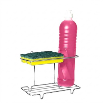 VALE MIXX HOME Suporte Porta Detergente Esponja Sabão Organizador para Pia