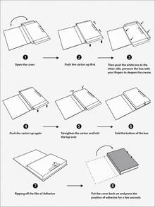 2pcs Openable Fashion Decorative Book Boxes, Exquisite Faux Books, Suitable For Coffee Table, Fireplace Decor, Modern Home Decor, Photo Storage Keepsake Box - Storage Box - View 3