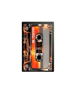 Cyber Retro Style Cassette Tape Print Card Holder, With SIM Card Pin Slot, Includes Matching Card Pin (SIM Card Not Included), Cassette Tape Print SIM Card Storage Box, SIM Card And SD Card Storage Case, Can Store SIM Card/SIM Card Pin - Multicolor - View 15