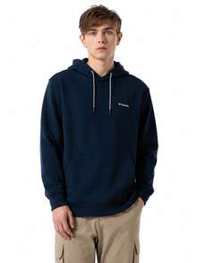 Columbia Men's New Outdoor Sports Casual Hiking Commuting Sweatshirt Pullover Sweatshirt - Royal Blue - View 1